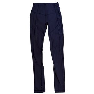 lululemon athletica Dark Navy High-Waist Sculpting Leggings